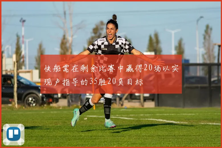 快船需在剩余比赛中赢得20场以实现卢指导的35胜20负目标